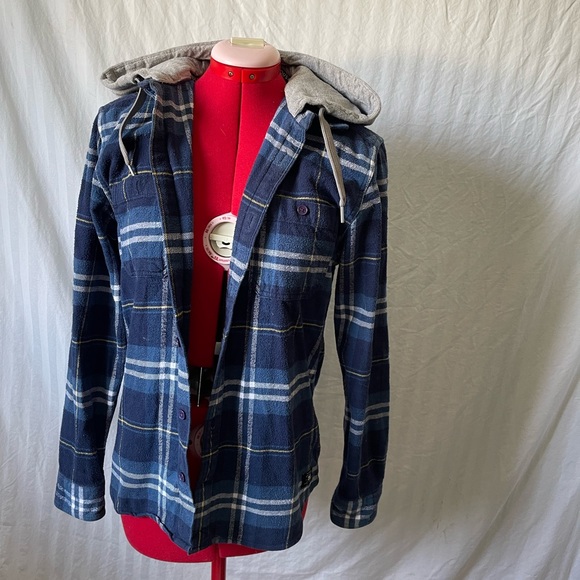 DC Plaid Shirt w/ Hood - Picture 6 of 7